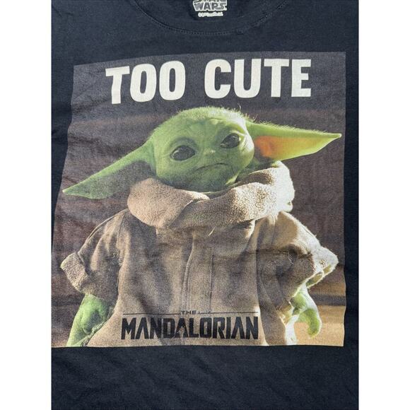 Star Wars Yoda Too Cute T Shirt XL - Picture 2 of 7